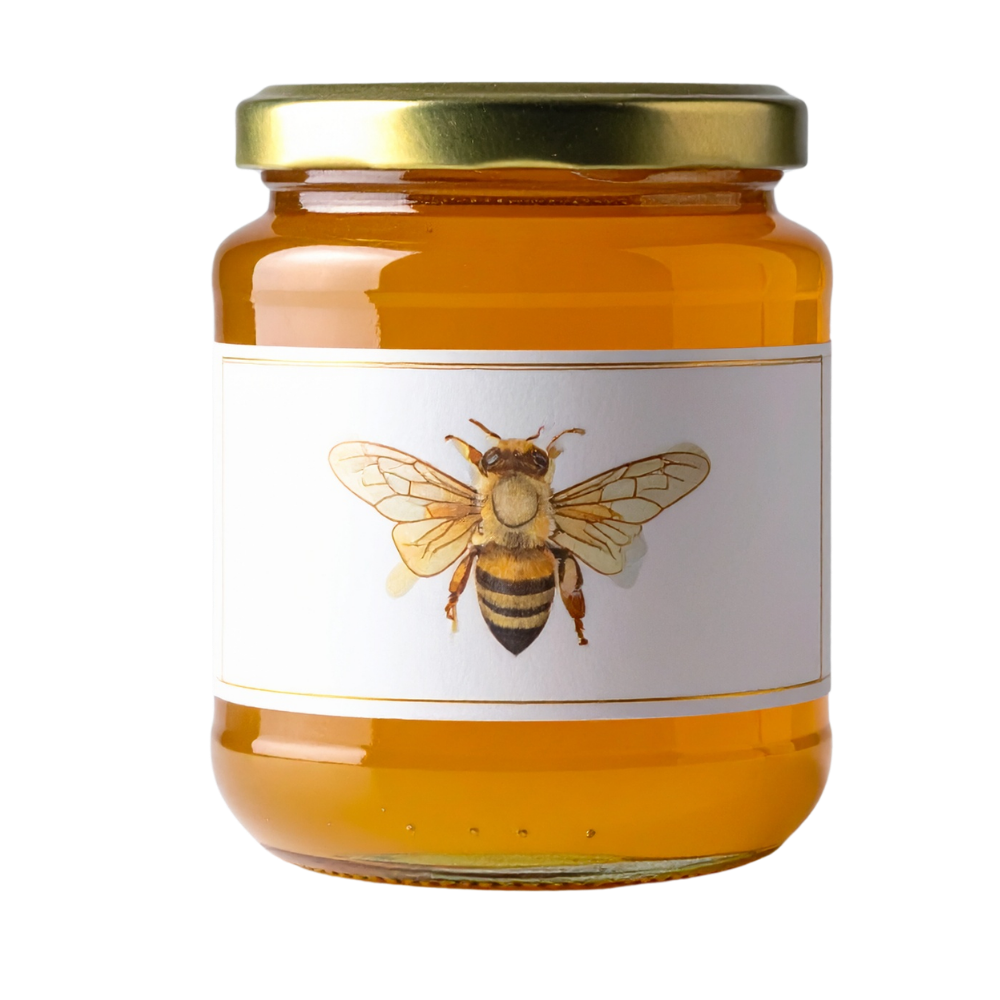 image of a jar of honey